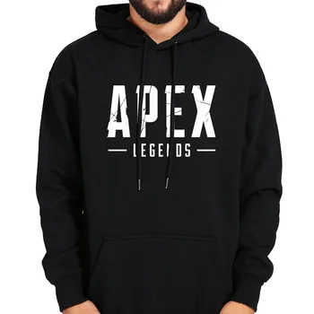 

Apex Legends Sweatshirts Titanfall Men Shooting Character Game Logo Printed Hoodie Winter Clothing Long Sleeve Thick Hooded