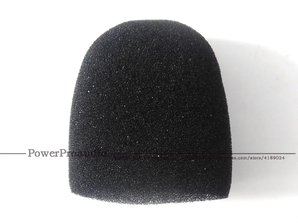 100 шт. Губка микрофона (внутренняя) ветрозащитная Пена Для Shure SM58 SM58S SM58LC BETA58 PG58 SLX24