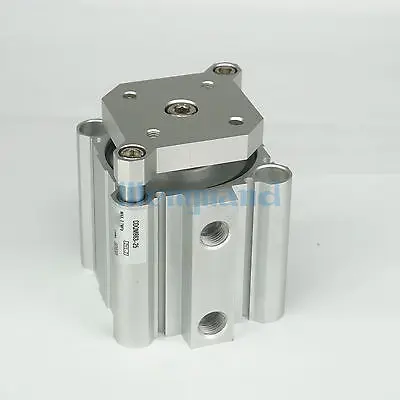 Guide Rod Built-in Magnet CDQMB63-25 Compact Cylinder Bore 63mm Stroke 25mm Double Acting SMC Type Guide Rod Built-in Magnet CDQMB63-25 Compact Cylinder Bore 63mm Stroke 25mm Double Acting SMC Type