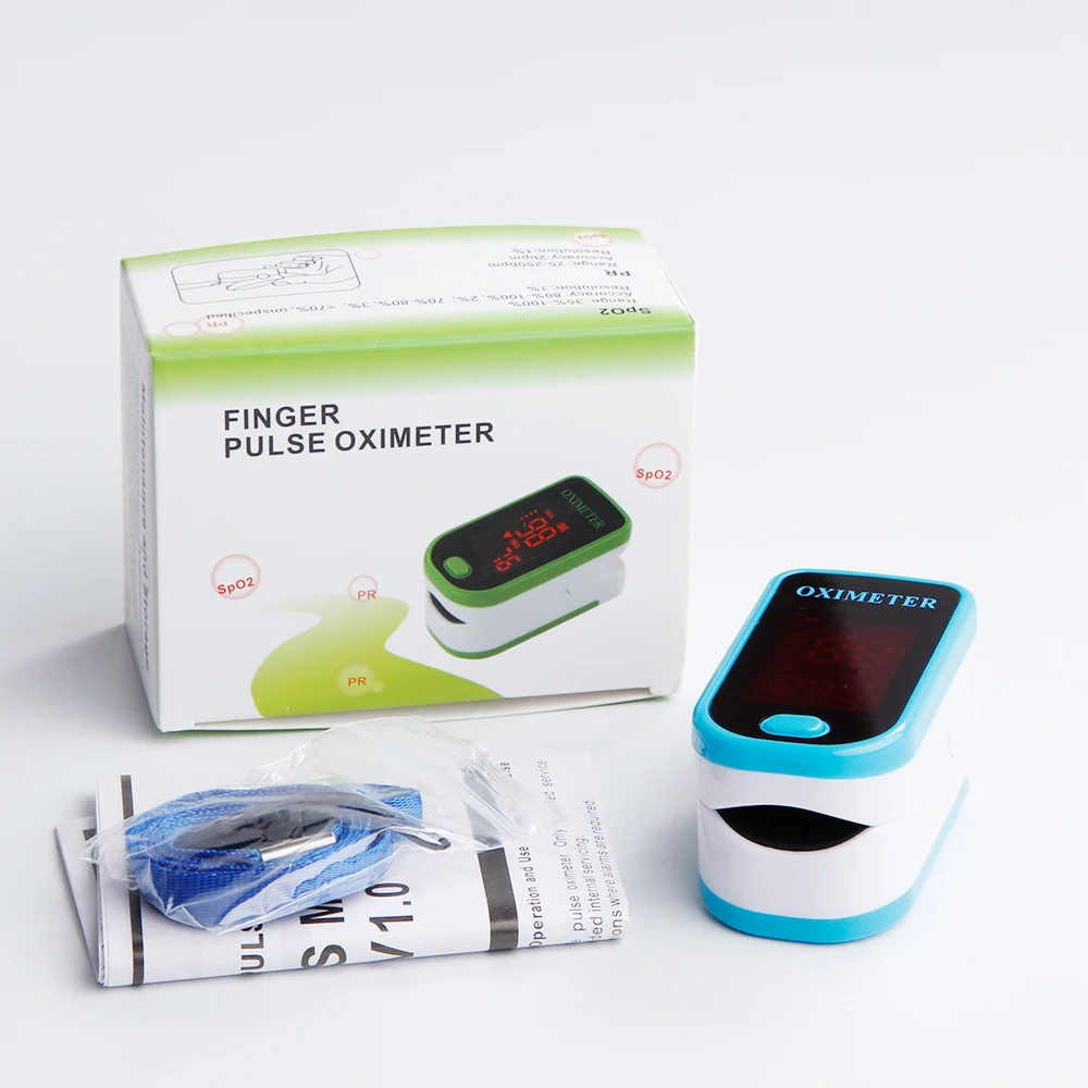 Portable Finger Pulse Oximeter Medical Equipment LED Pulse Oximeters Saturometro Heartrate Monitor Digital Oximeters