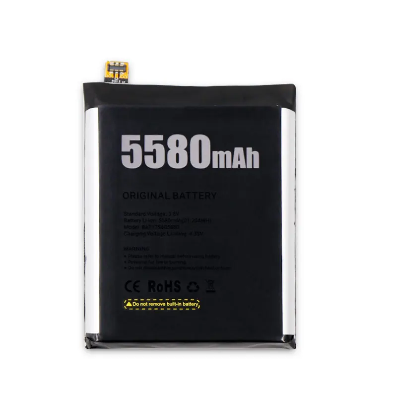 Аккумулятор для телефона Doogee S60 И Lite аккумулятор высокой емкости 5580 мАч BAT17M15580