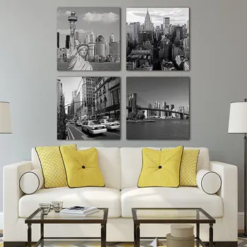 

Wall art picture canvas painting New York City Landmark Painting Wall Art Picture Print on Canvas Modern Giclee Artwork Painting