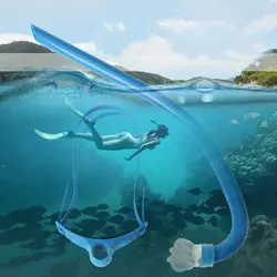 Положительная трубка профессиональное плавание обучение подводному плаванию оборудование плавание свободный стиль дыхательная трубка