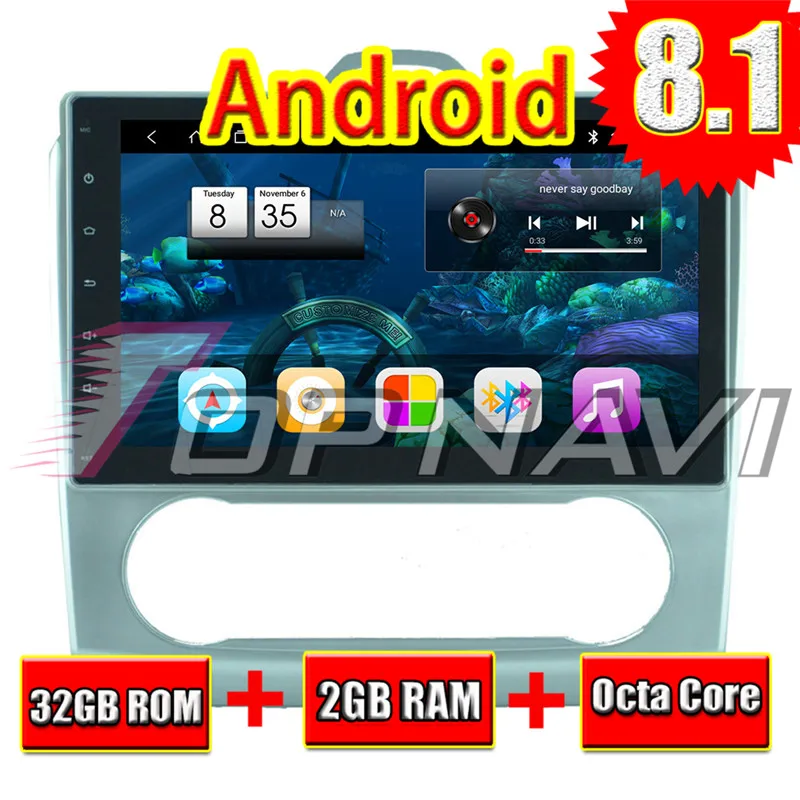 2 din android For Ford Focus 2010 2011 Auto