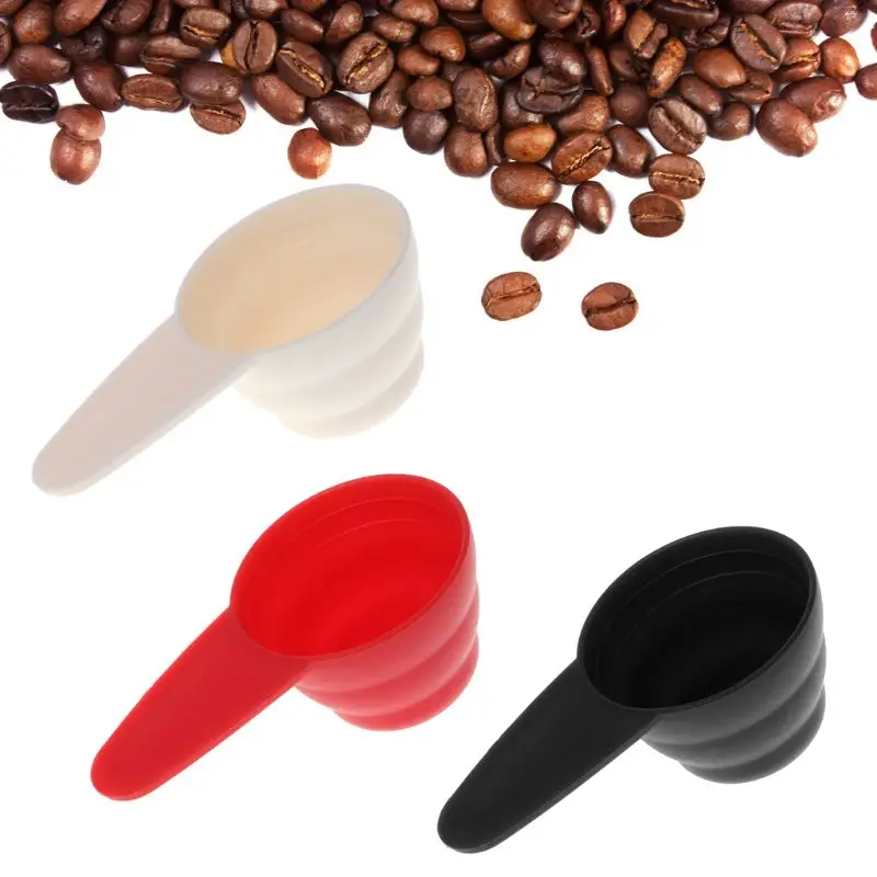 12 г пищевая пластиковая мерная ложка со шкалой ложка для кофе силиконовые лопатки для выпечки ложки для порошкообразных средств