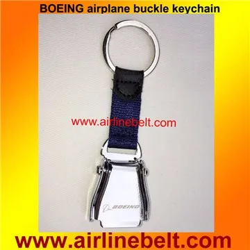 Boeing seat belt keychain-whwb-15
