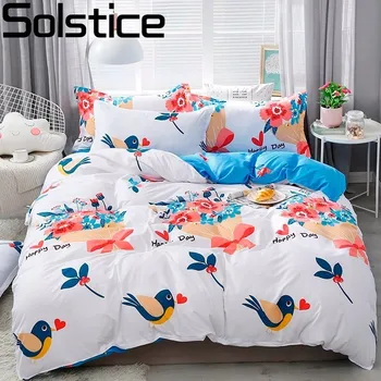 

Solstice Home Textile King Queen Twin Bed Linens Black Shooting Star Duvet Cover Sheet Pillowcase Boy Kid Teen Girl Bedding Sets