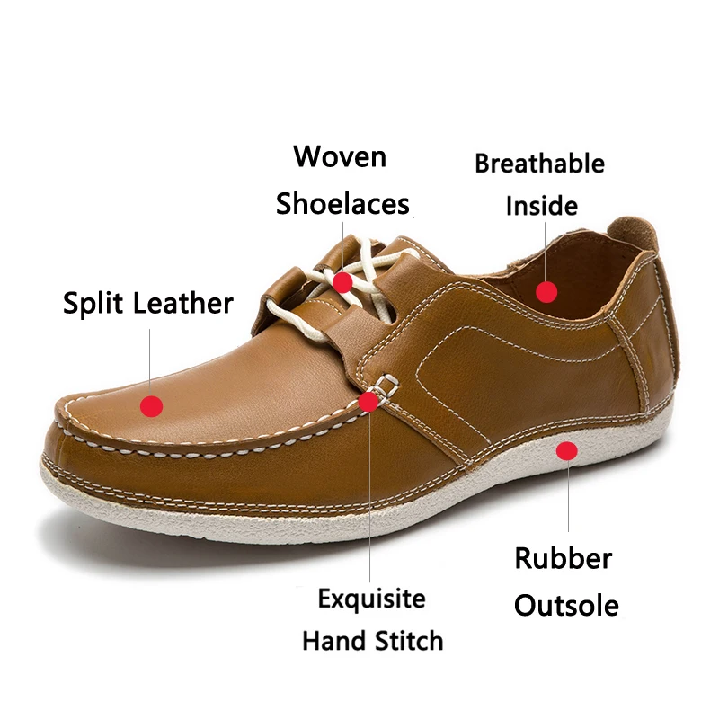 Main Lacets Lingge Cuir Conçu Darkbrown Respirant Appartements Chaussures 2019 Vache À Split En lightbrown Hommes Mocassins Pour ffnqA5wxvr