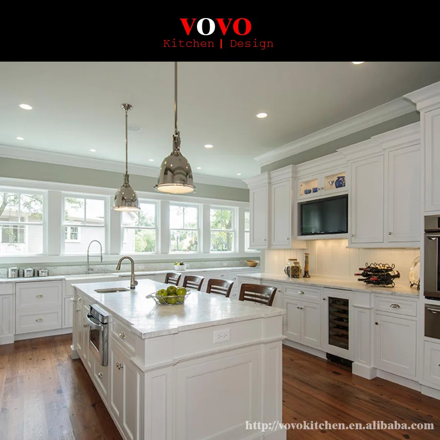 

Modern Kitchen Furniture Shaker Style Solid Wood Kitchen Cabinet