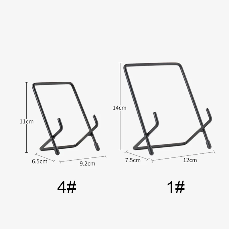 متعددة الوظائف الحديد سادة قوس الهندسية جهاز لوحي محمول كتاب مجلة المنزل مكتب الرف HG99