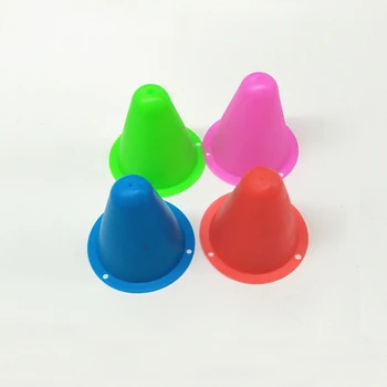 

10 pcs/lot RC Car Accessories Racing Car Obstacle Piles Practice Roadblocks Toy Car Running Plastic Signs