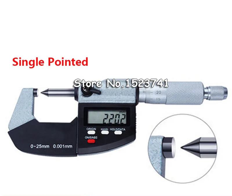 

Digital Outside Micrometer-Height Electronic LCD Display Micrometer-Single tip Height Micrometer