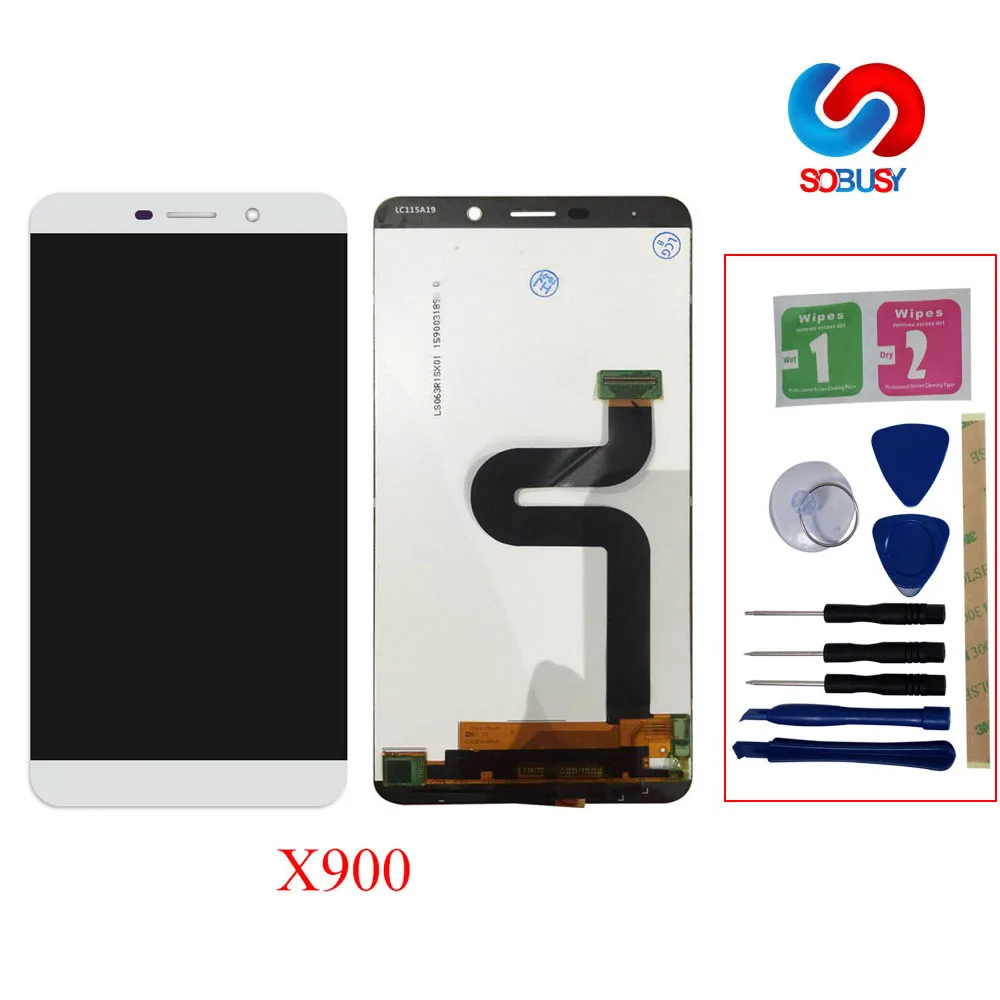 6 3 ''ЖК-дисплей для Letv X900 ЖК-дисплей LeEco Max Pro X910 4G кодирующий преобразователь