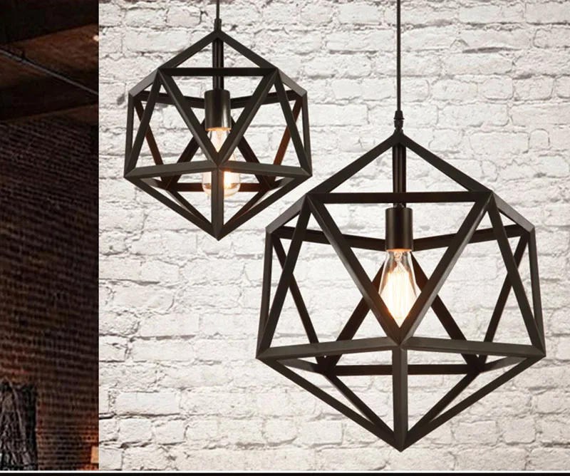 Geometric-Shade-Loft-RH-Pendant-Lights-Hanging-Lamp-Vintage-Lighting-iron-lampshade-for-Home-Decoration-Coffee (4)