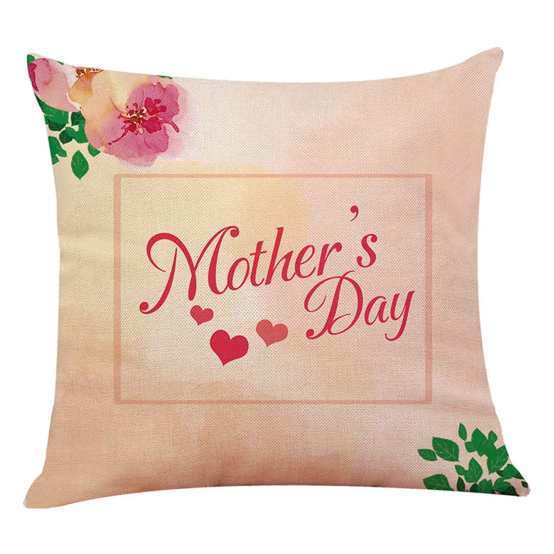 Mother's day Happy festival pillowcase Decorative home