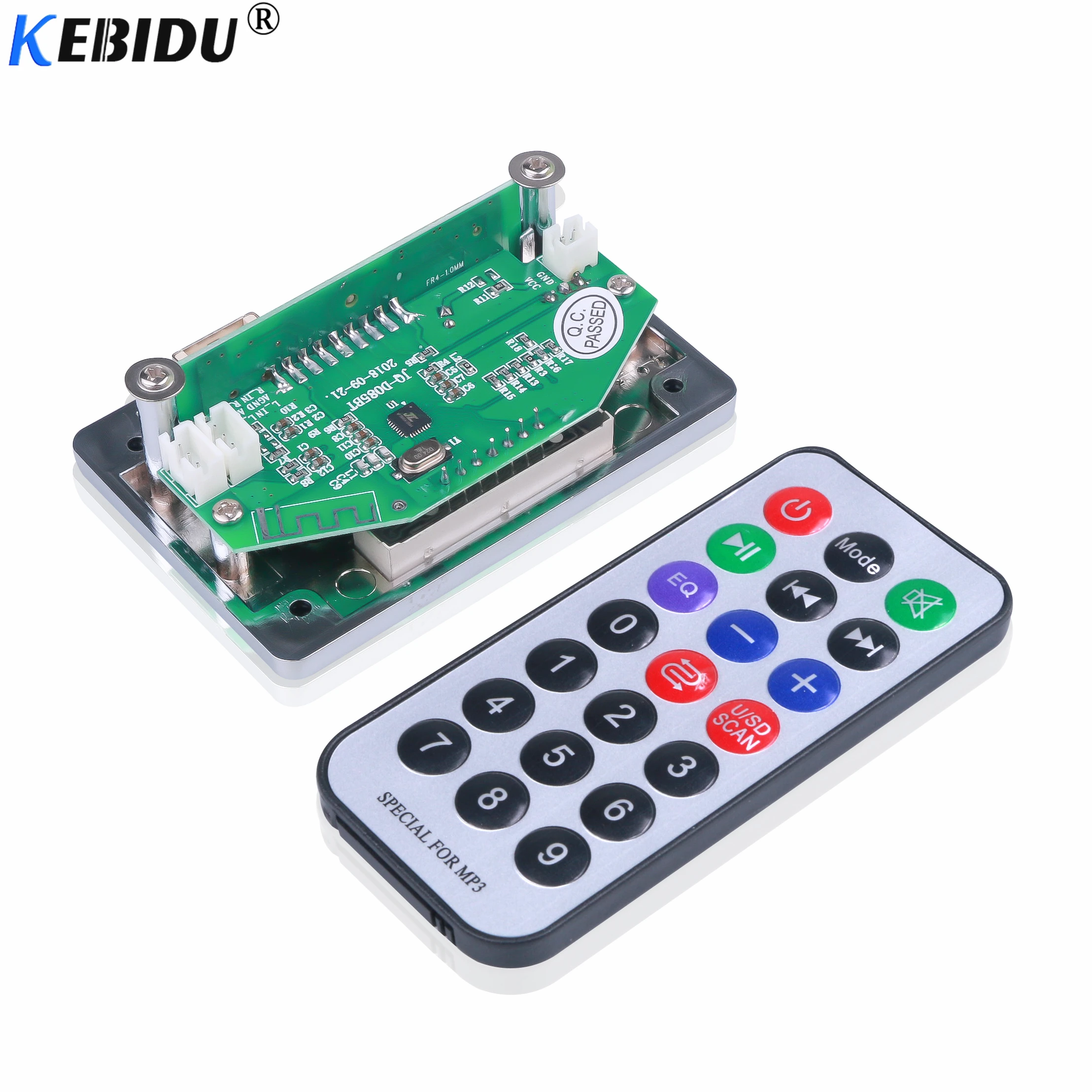 Автомобильный USB MP3 плеер KEBIDU встроенный Bluetooth декодер громкой связи плата модуль