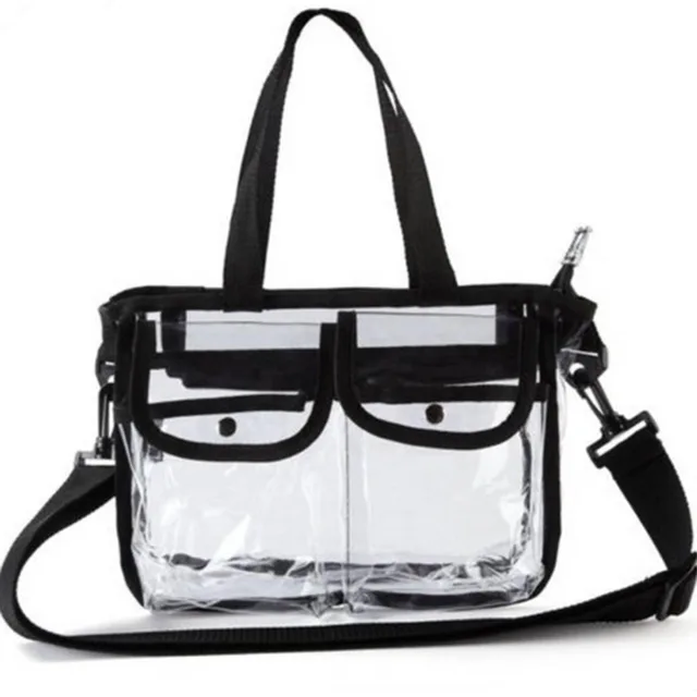Fashion transparent EVA bags Large capacity ladies tote Bag Women