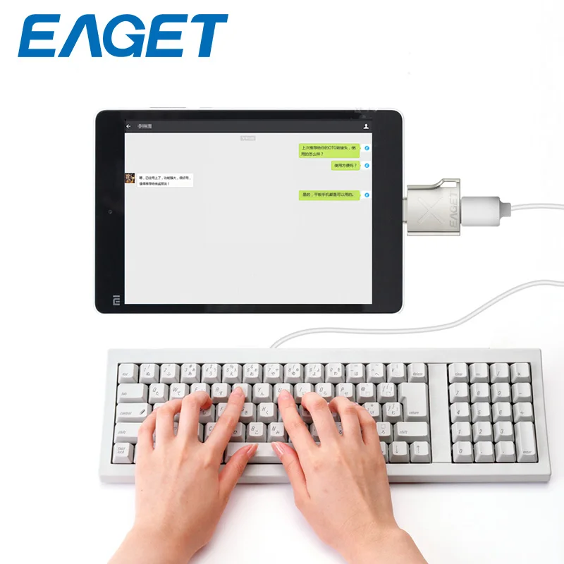 Eaget EZ03-T OTG type-C адаптер type-C к USB 3,0 кабель адаптер конвертер для samsung S8 huawei Mate9 телефон к Usb адаптер