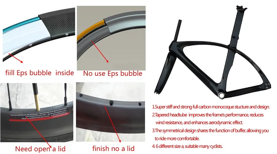 Top ruote in carbonio bici da corsa clincher wheel/rim 60mm depth 23 width china racing bike brompton best review bicycles wheel set 8 Top ruote in carbonio bici da corsa clincher wheel/rim 60mm depth 23 width china racing bike brompton best review bicycles wheel set 8