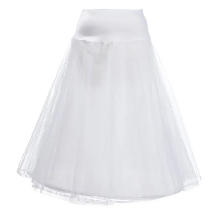 ТРАПЕЦИЕВИДНОЕ белое Тюлевое платье русалки с обручем, кринолиновая юбка для выпускного вечера, Нижняя юбка для свадебного платья, бальное платье для невесты, юбка