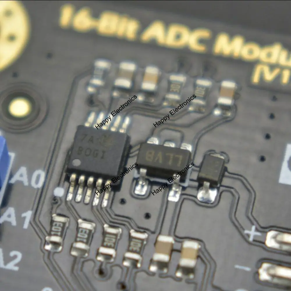 DFRobot Gravity I2C ADS1115 16 битный модуль ADC конвертер аналогового сигнала AD каскад 3 ~ 5 0 В