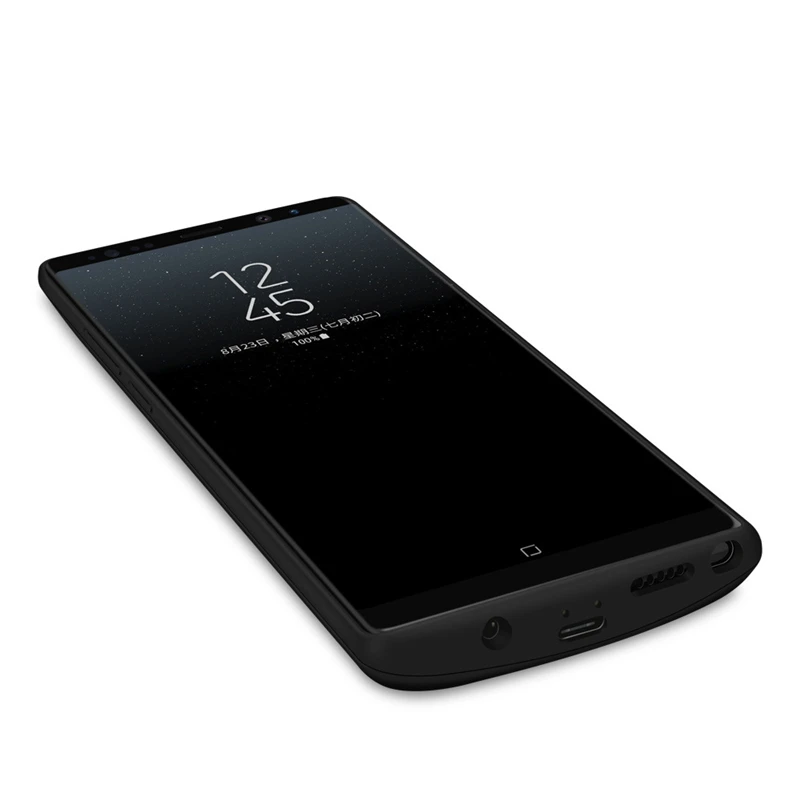 6500 мАч ультра тонкий Быстрый зарядное устройство батарея случае для samsung Note 8 Внешний запасные аккумуляторы для телефонов чехол samsung Galaxy Note 8 зарядн