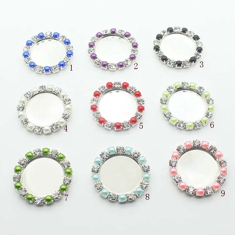 

Promotion 10pcs fashion pearl rhinestone bottom care jewelry photo decoration holiday accessories suitable for wholesale