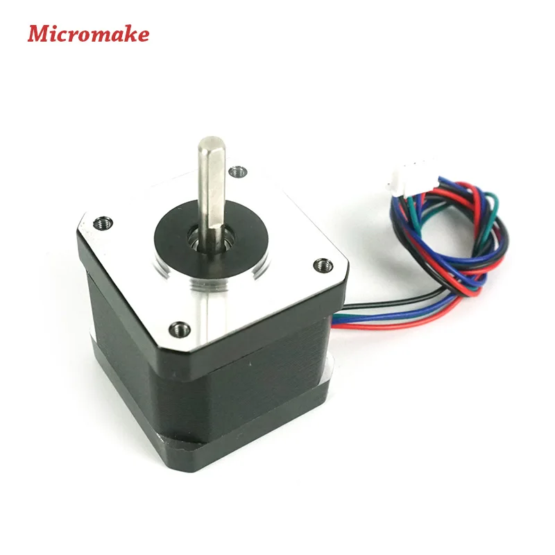Micromake 3d принтер Запчасти 3 шт. 42 шаговые двигатели 1 48 шаговый двигатель 12 В 1.7A Для