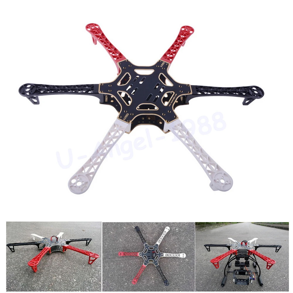 Регистрация Доставка 1 комплект F550 hj550 Quadcopter Рамки Hexacopter подходит для KK МК MWC