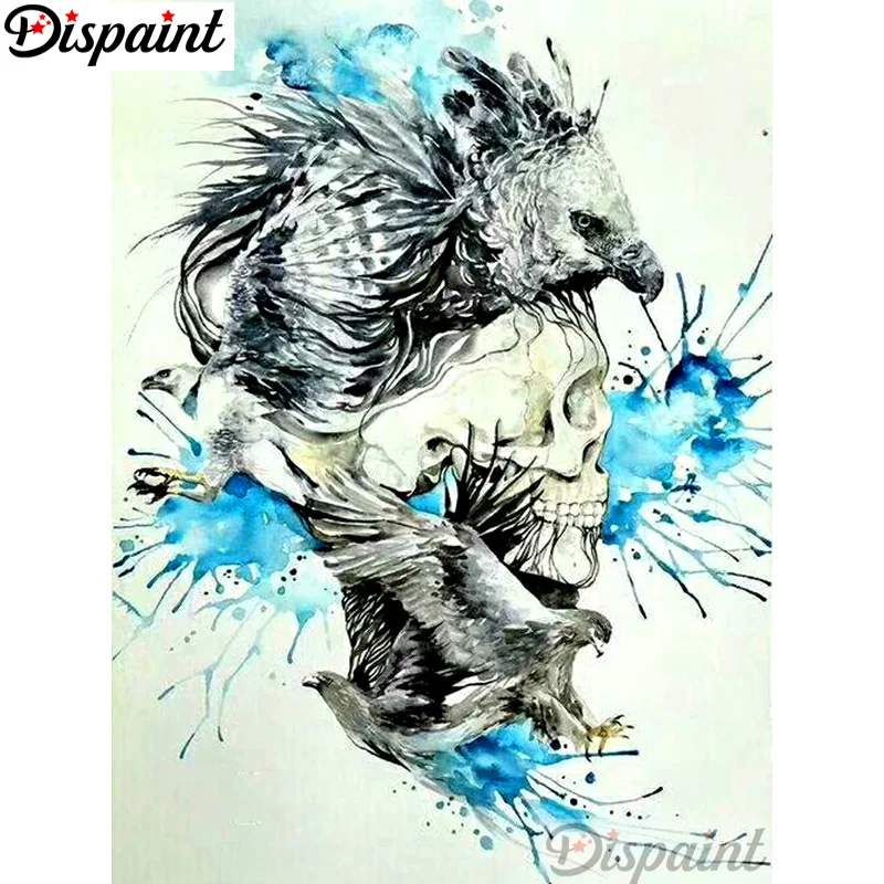 

Dispaint Full Square/Round Drill 5D DIY Diamond Painting "Shantou Eagle" 3D Embroidery Cross Stitch Home Decor Gift A12416