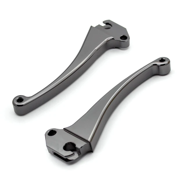 CNC Aluminum Motorcycle Brake Levers Front Rear Drum Brakes Lever For