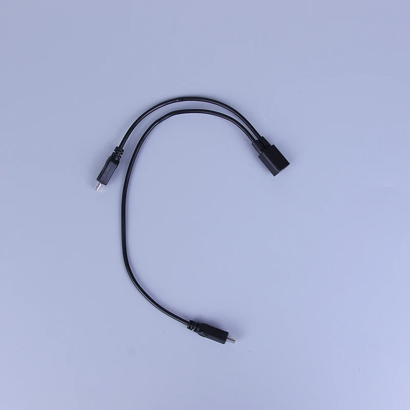 Высококачественный кабель для передачи данных микро usb 2 0 разветвитель Y 1 Female To Male