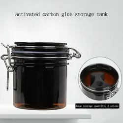 Индивидуальный клейкая подставка Jar герметичный контейнер для наращивания Макияж инструмент хранения бак клей для ресниц активированный