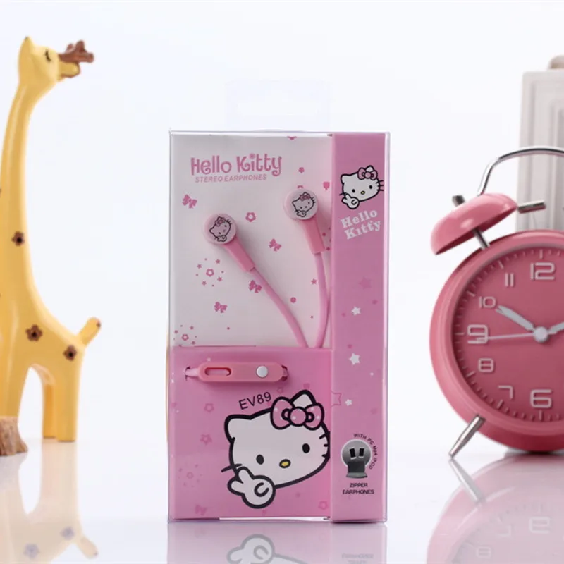 

Cartoon 3.5 mm hello kitty Minions earphones microphone earphone for iPhone Samsung Xiaomi huawei MP3 LG