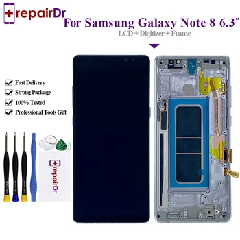 

Super Amoled Display For Samsung Galaxy Note 8 N9500 Lcd Display Touch Screen Digitizer Replacement For Samsung Note 8 Lcd