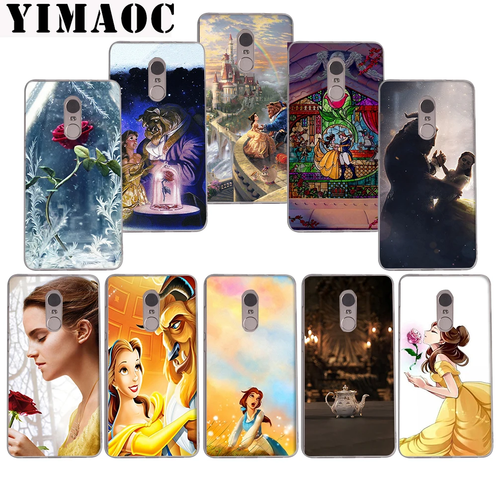 

YIMAOC 76z Beauty And The Beast Soft Case for Xiaomi Mi a1 a2 f1 6 8 lite se mix 2s Redmi 5 6 6a S2 Plus 5A Note 5 6 Pro 4 X