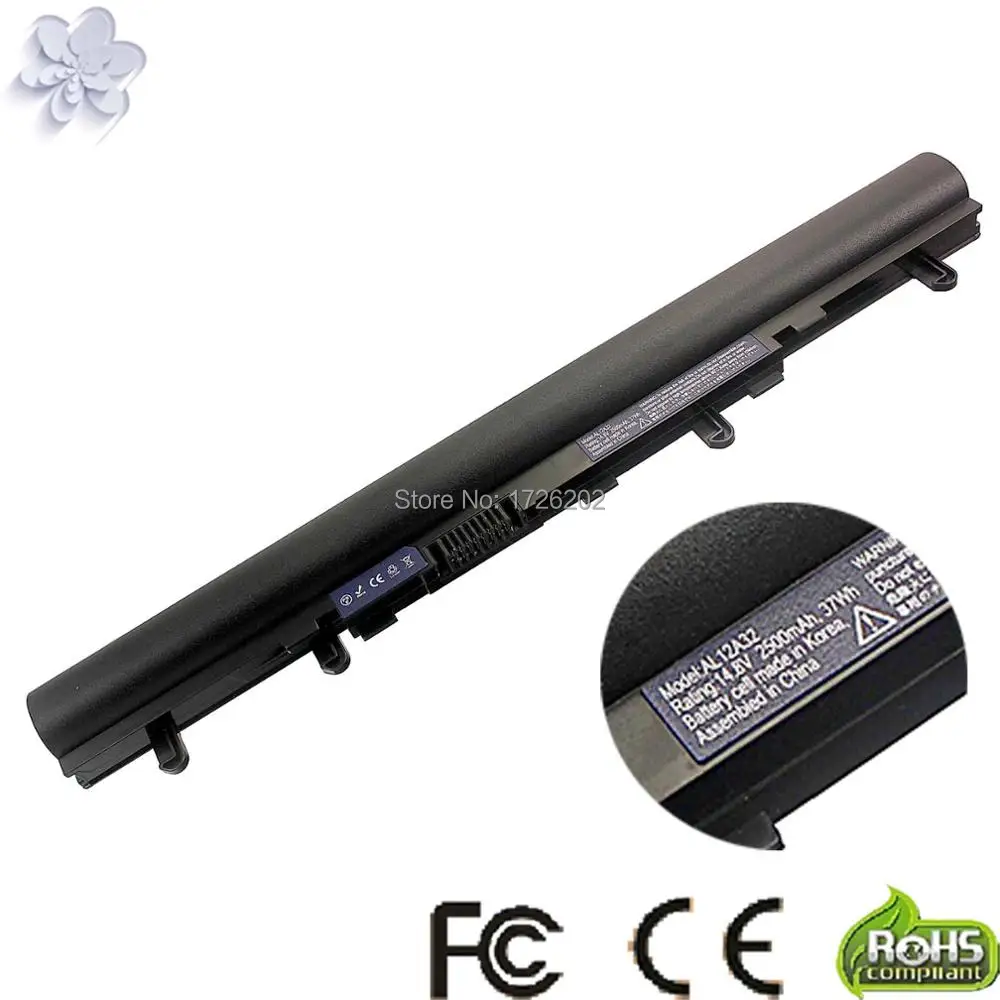 Laptop battery for ACER Aspire V5 V5-171 V5-431 V5-471 V5-531 V5-571 Series AL12A32 AL12A72 Laptop battery for ACER Aspire V5 V5-171 V5-431 V5-471 V5-531 V5-571 Series AL12A32 AL12A72