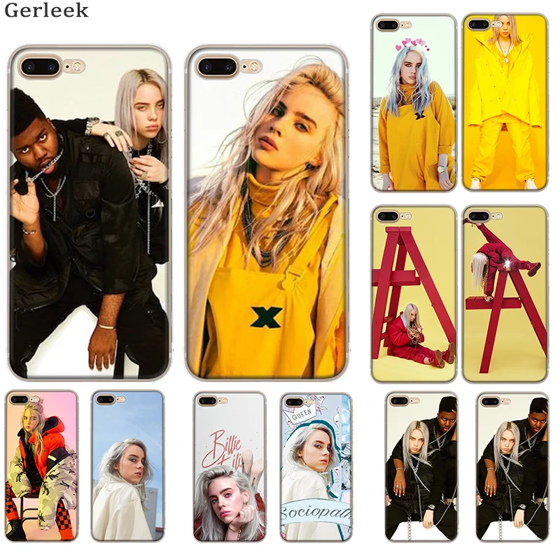 Чехол для мобильного телефона iPhone 6 6s 7 8 Plus 11 Pro X XS XR Max 5 5S SE чехол Billie Eilish | Мобильные