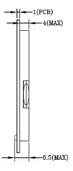 2,2 дюймовый 12 P/16 P SPI COG 172104 ЖК-экран(плата/без платы) ST75256 Drive IC 3,3 V/5 V