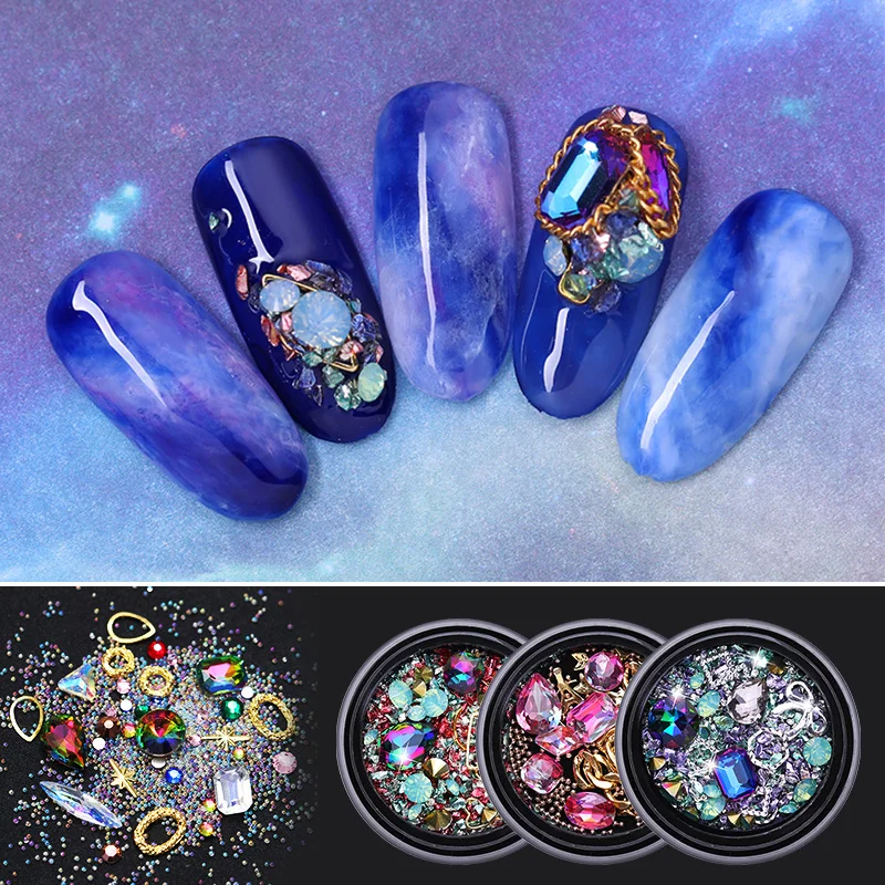 Star Month Hollow Gold Nail Decoration Studs Rhinestones Design Nail Charms  - China 3D Nail Decoration and Nail Beauty price | Made-in-China.com