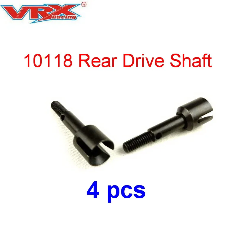 

free shipping 10118 Rear Drive Shaft 4pcs for VRX Racing 1/10 scale 4WD rc car parts,1/10 remote contol Toys car accessories