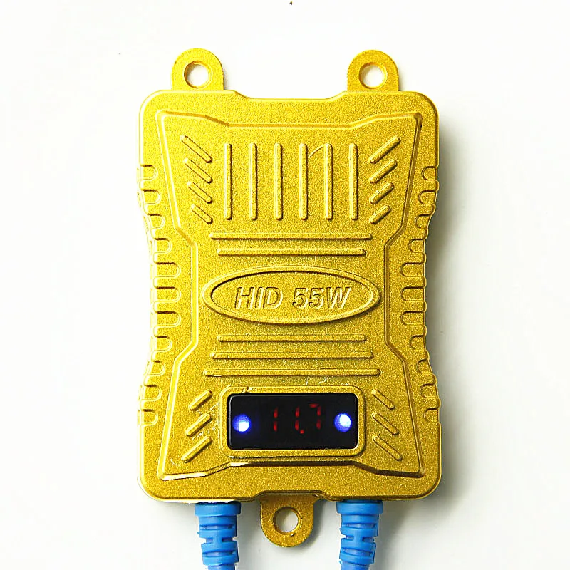 

new digital fast bright 55W hid ballast for auto xenon headlight H7 H11 9005 H4 bixenon healight ballast with led screen