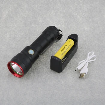 

Mini Led Flashlight USB Rechargeable 2000 Lumens Cree XML2 18650 Battery Tactical Handheld Torch Lanterna for Camping Walking