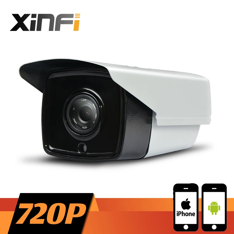 Камера видеонаблюдения XINFI HD 720P 1 0 МП с ночным видением наружная