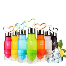 Модная пластиковая бутылка с отделением для фруктов спортивные бутылки для воды здоровый образ жизни лимонный сок, напиток чашки#30