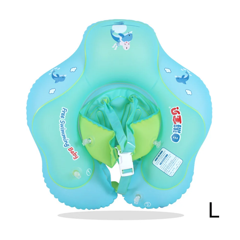 Детское надувное кольцо для младенцев, плавающий в подмышках, детский поплавок, детский плавательный бассейн, аксессуары, круг для купания, Надувное двойное плот, кольцо, игрушка - Цвет: PJ3283L