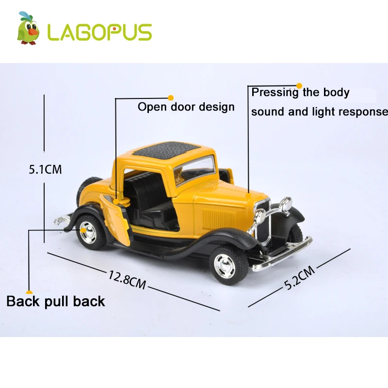 Lagopus 1:32 весы классические автомобильные игрушки для детей Стайлинг автомобиля 3