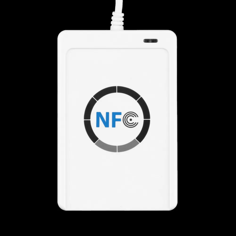 NFC ACR122U RFID смарт-карта Дубликатор с индикатором Дубликатор записываемый клон по USB S50 13,56 МГц ISO/IEC18092 + 5 шт M1 карты