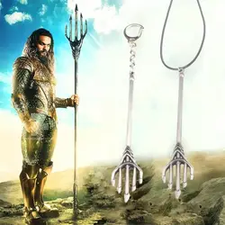 Фильм Superheros Aquaman Trident фигурный брелок ожерелье косплей брелок косплей реквизит для косплея