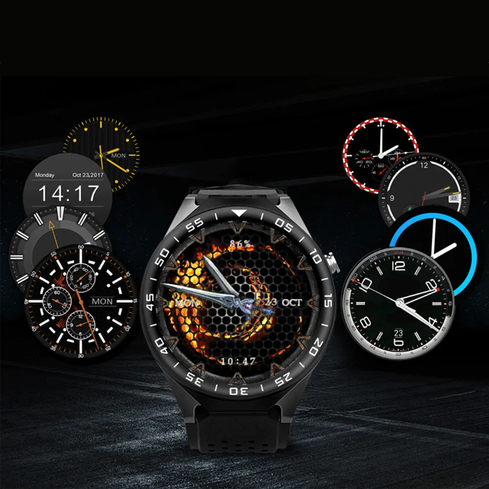 2019 High Quality Classic Bluetooth GSM 1G+16G Quad Core Android 5.1 Smart Watches With 5.0 MP Camera USE WiFi Smart Watches #A